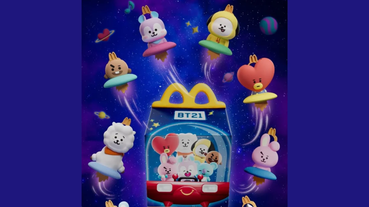 mcdonalds bt21 happy meal
