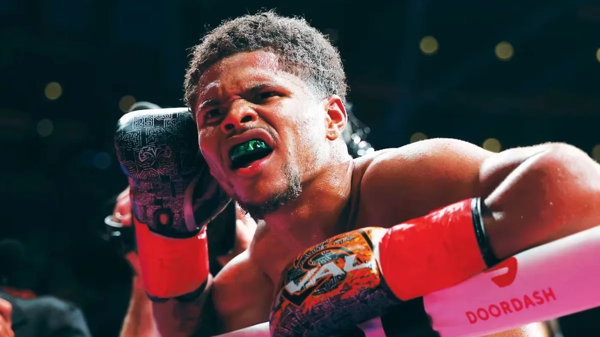 Shakur Stevenson boxing