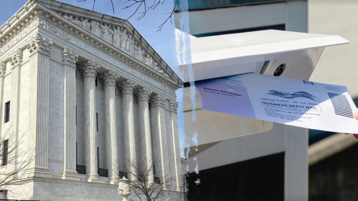 supreme court backs trump's order to curb mail ballots