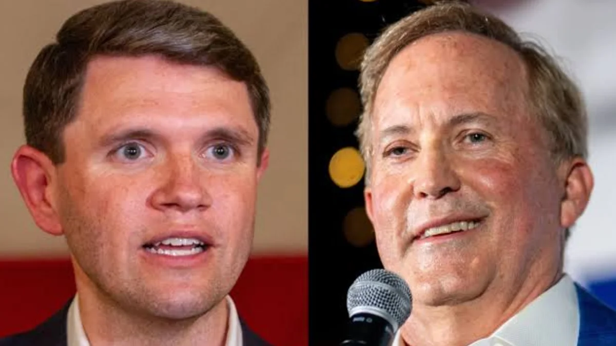 ken paxton vs james talarico polls