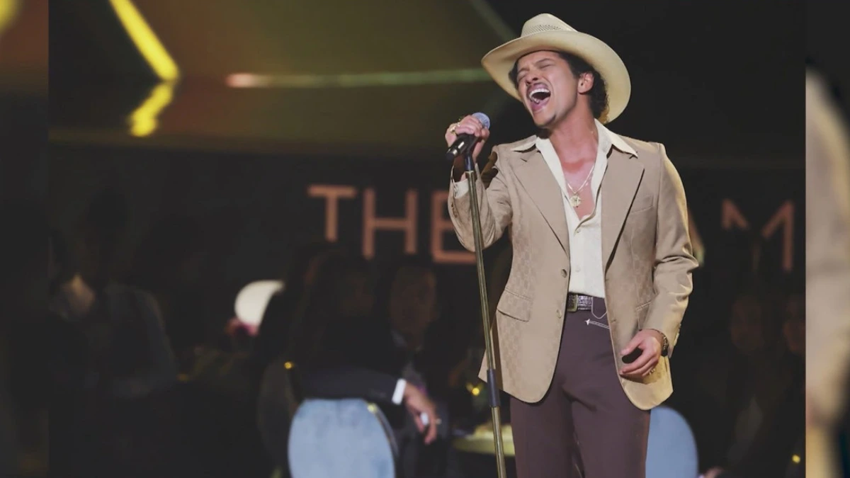 bruno mars concert la